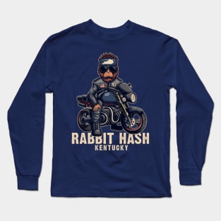 Rabbit Hash Motorcycle Long Sleeve T-Shirt